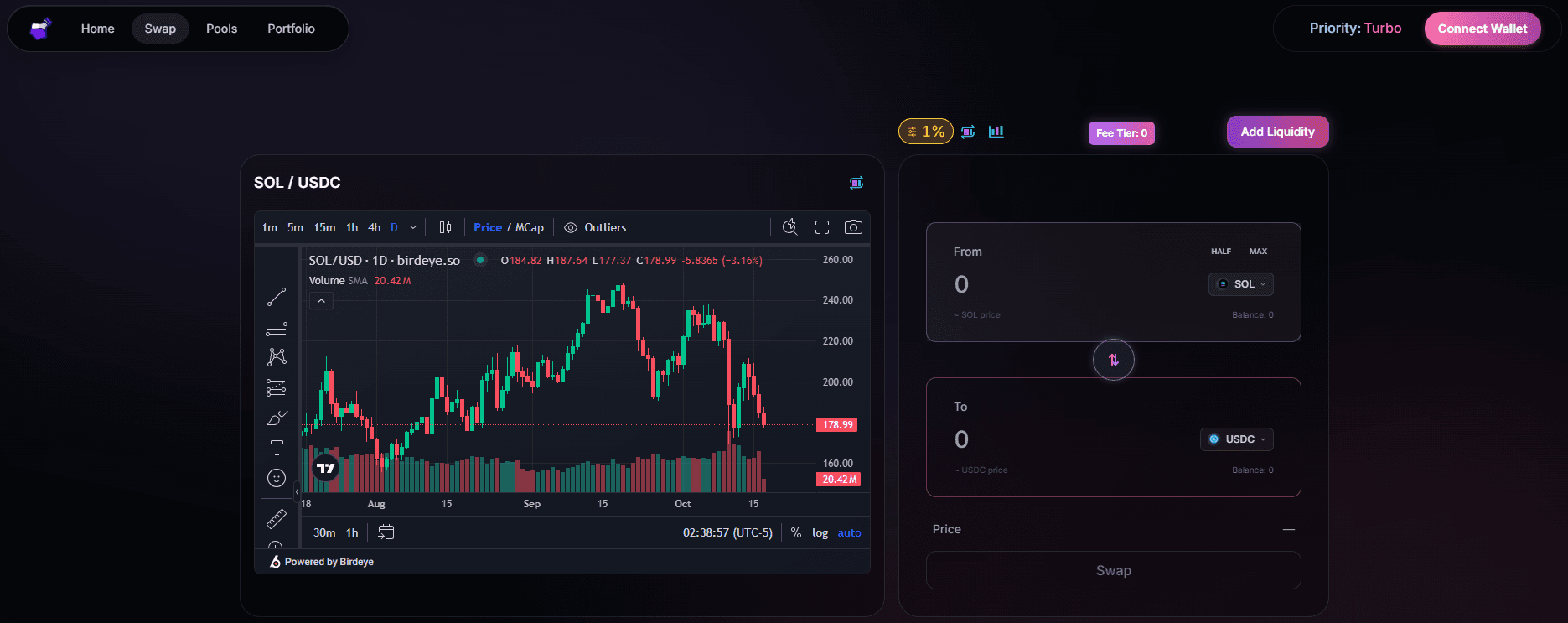 Mage Labs Swap Interface